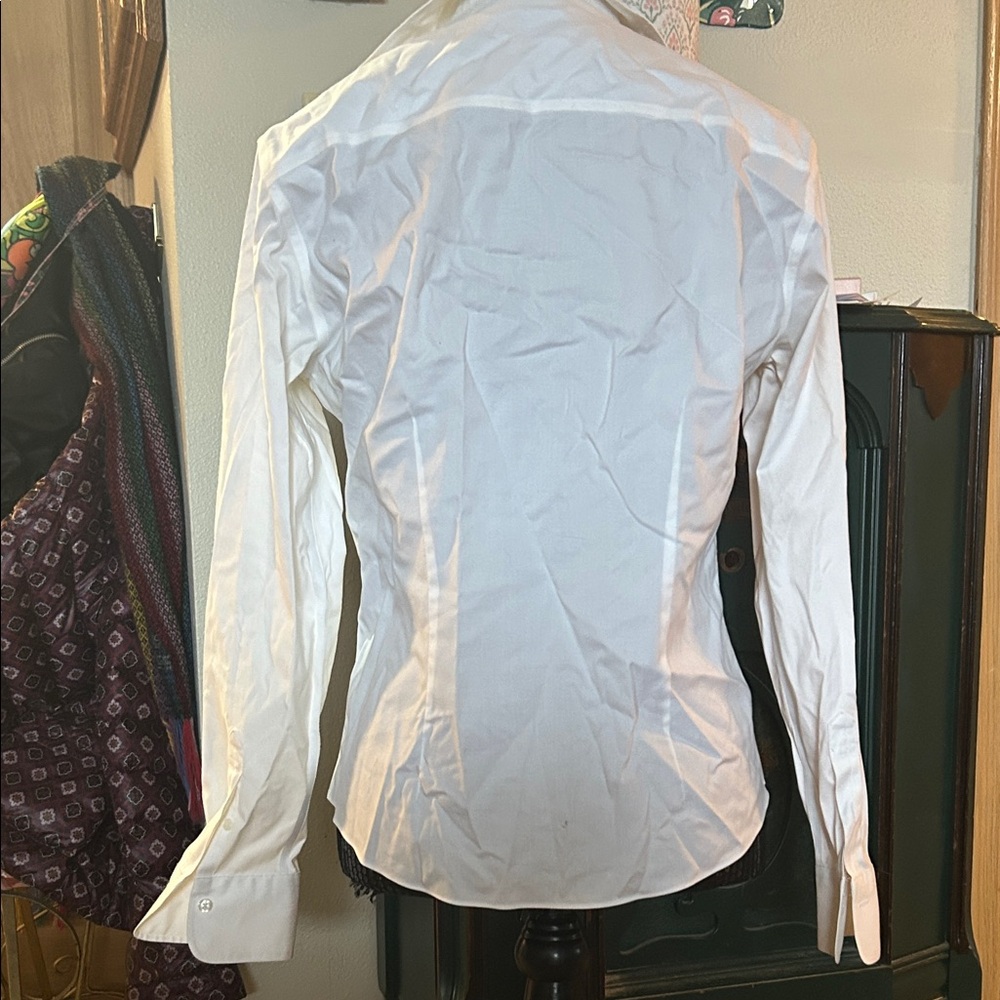 Brooks Brothers Classic White Button-Down Shirt - Picture 3 of 3